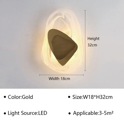 Bright LED Room Wall Light Fixture