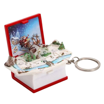 Magical Christmas Tree Keychain