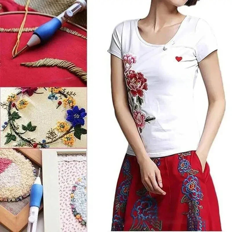 Befez Complete Embroidery Kit 8pc Punch Needle Set