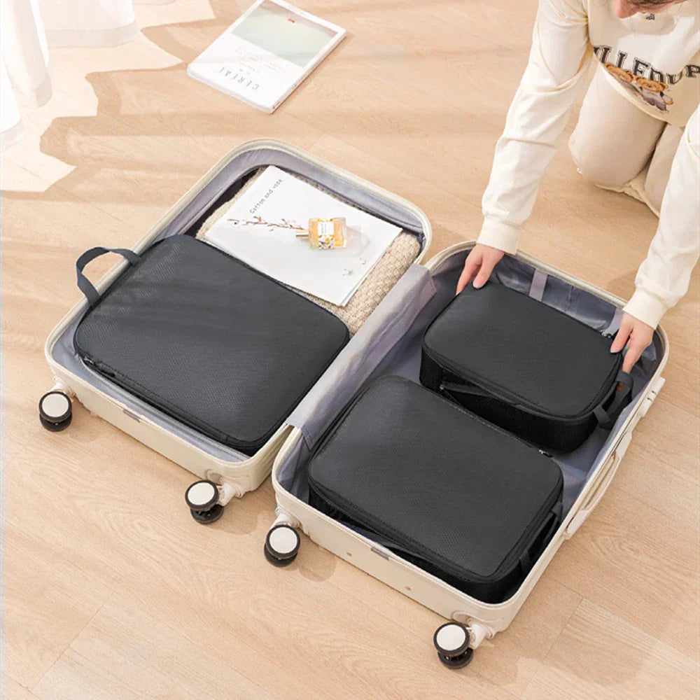 Compact Travel Bag Organizer Set 3-in-1 Waterproof