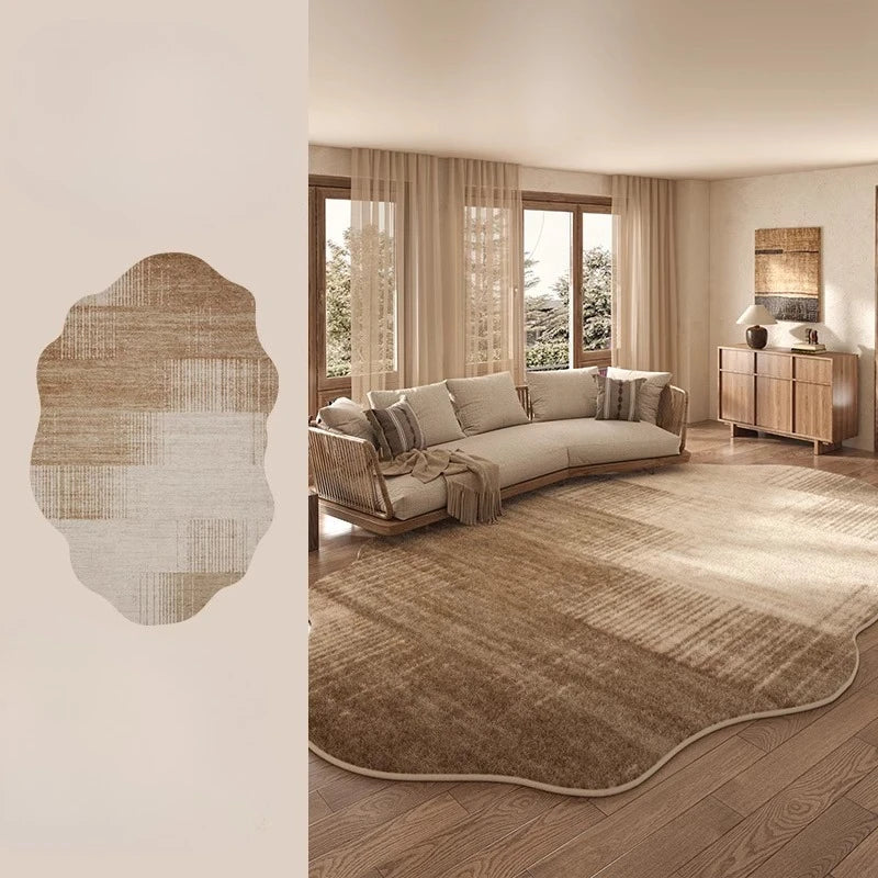 Soft Glow Plush Area Rug Lamp for Bed and Living Room