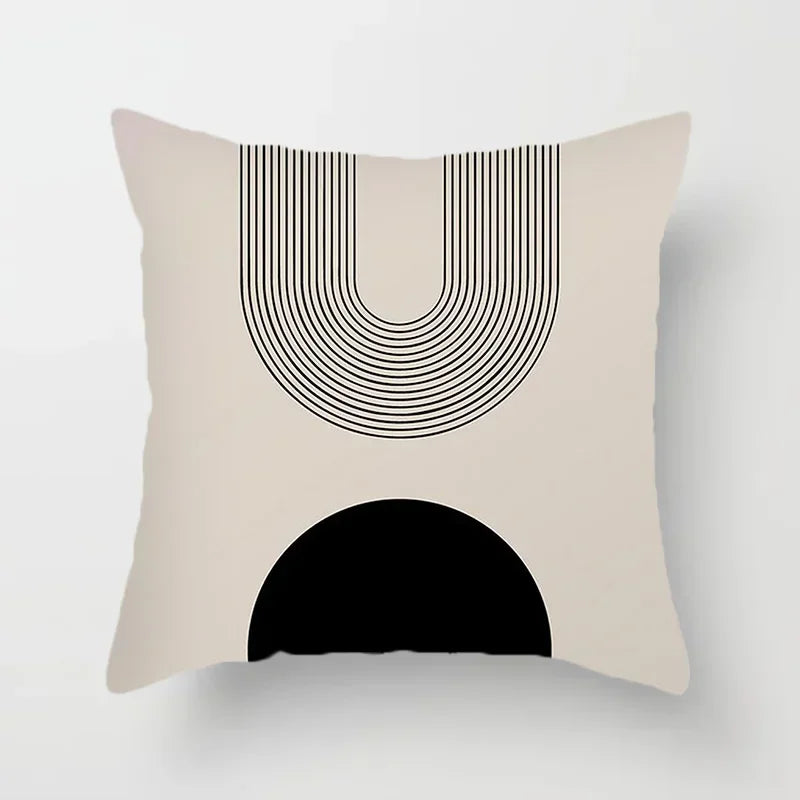 Stylish Geometric Cushion Cover