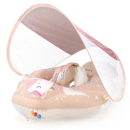 Baby Pool Float with UV Protection & Support