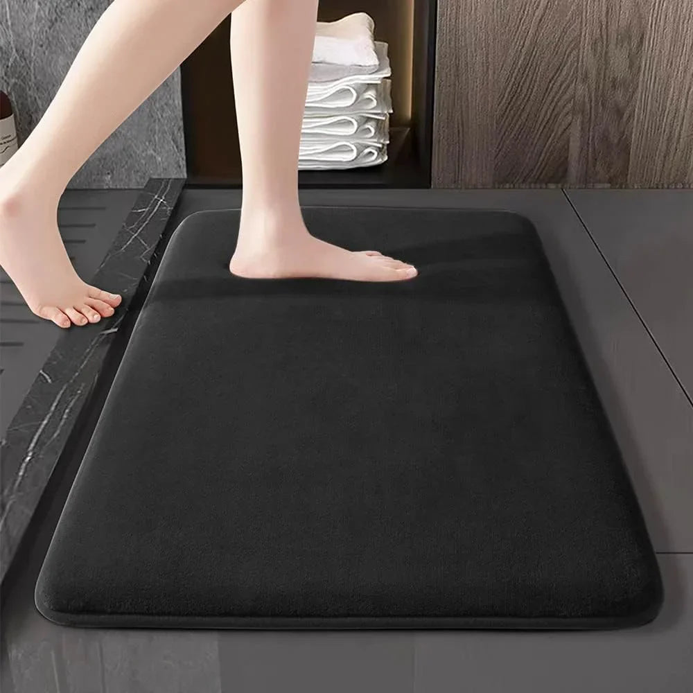 Plush Coral Soft Non-slip Entrance Door Mat