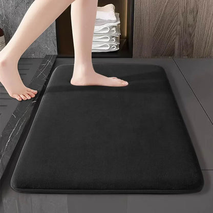 Plush Coral Soft Non-slip Entrance Door Mat