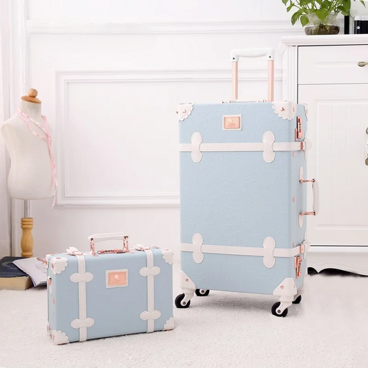 Vintage Style Hardside Luggage Set Valencia - Befez