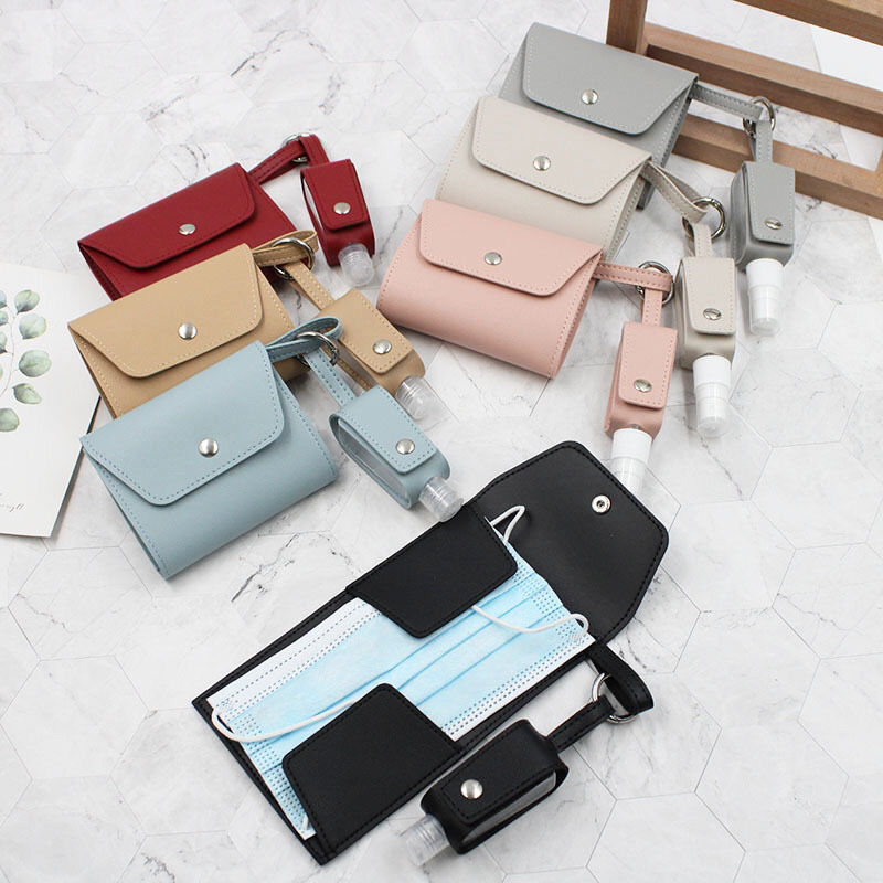 Travel Hand Sanitizer Wallet Combo