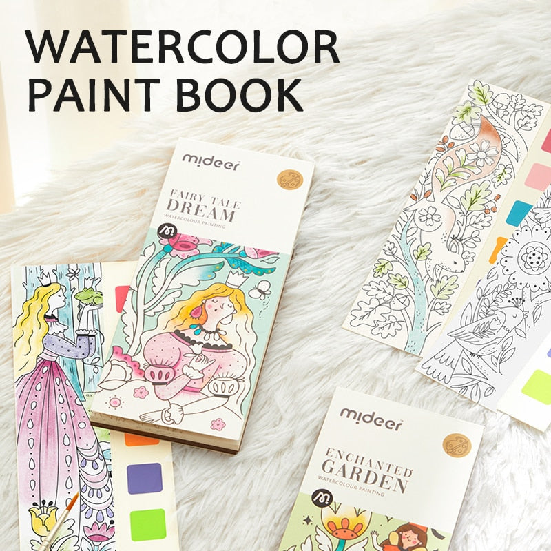 Colorful Children's Watercolor Painting Kit