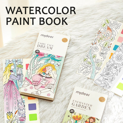 Colorful Children's Watercolor Painting Kit