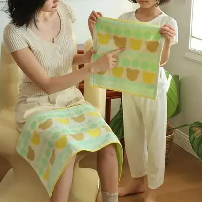 Adorable Teddy Bear Soft Cotton Towels