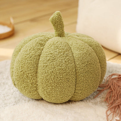 Cozy Orange Autumn Throw Pillows