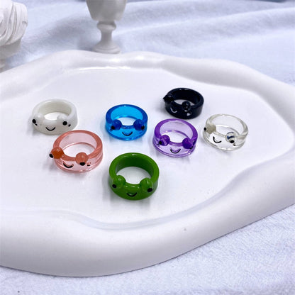 Fun Green Frog Children's Ring