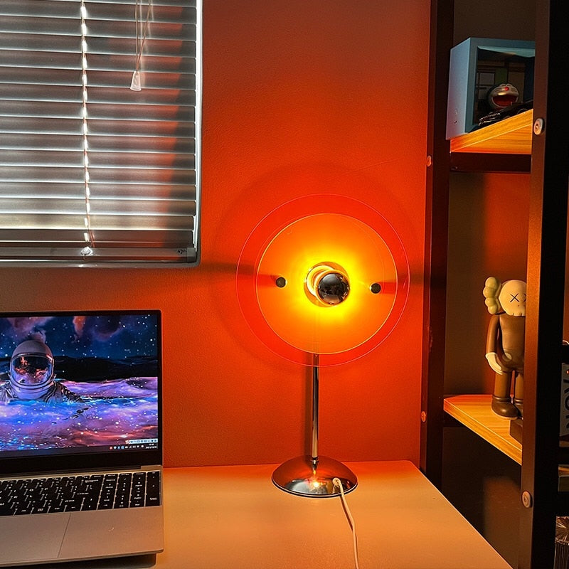 Colorful Rainbow Desk Table Lamp
