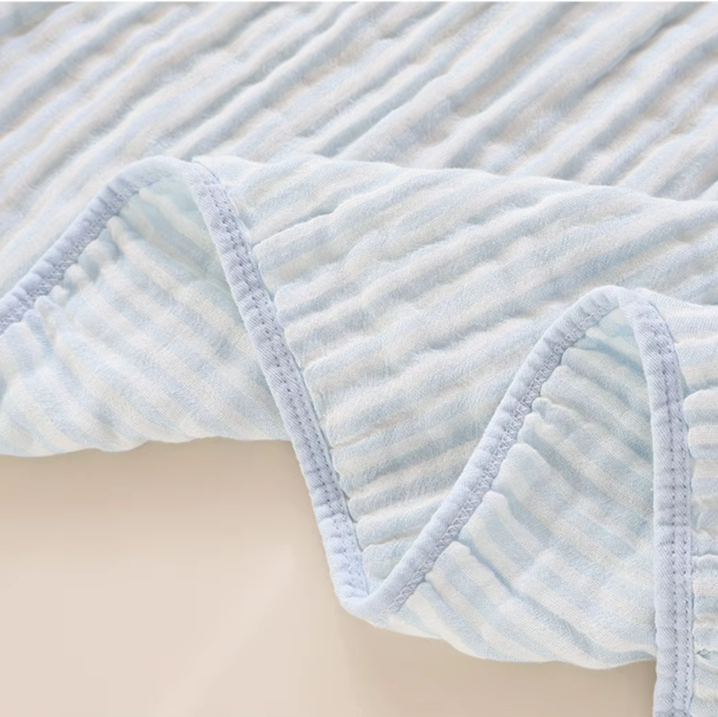 Soft 6-Layer Baby Swaddle Blanket Muslin Cotton Blend