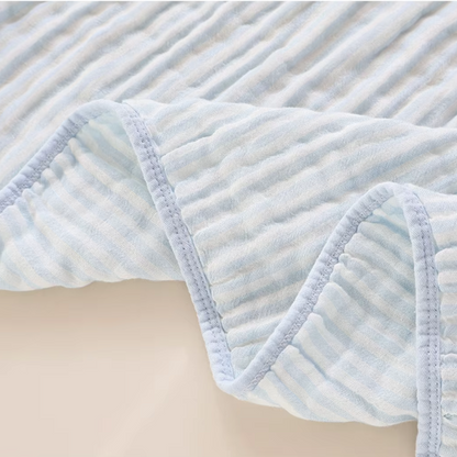 Soft 6-Layer Baby Swaddle Blanket Muslin Cotton Blend