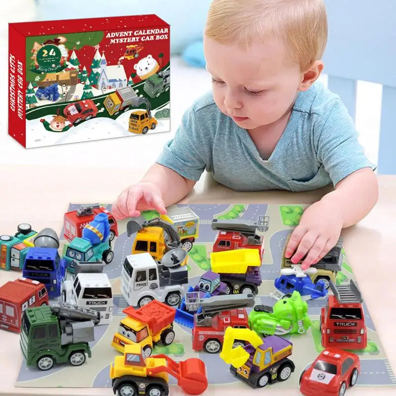 Fun Kids Car Calendar for Christmas