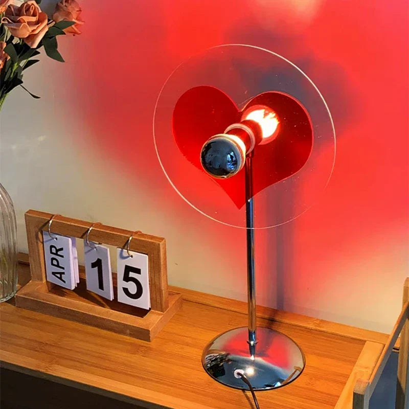 Sweet Heart Shaped LED Table Lamp - Befez