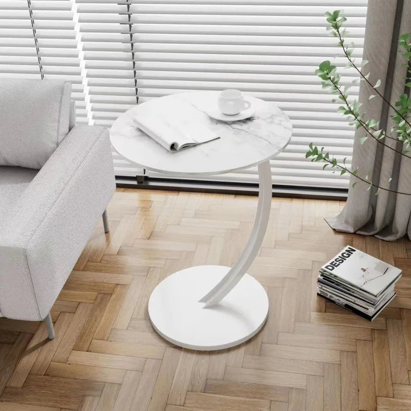 Sturdy Round End Table for Home and Office Use