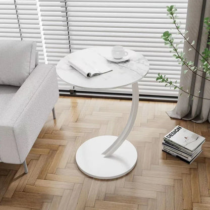 Sturdy Round End Table for Home and Office Use