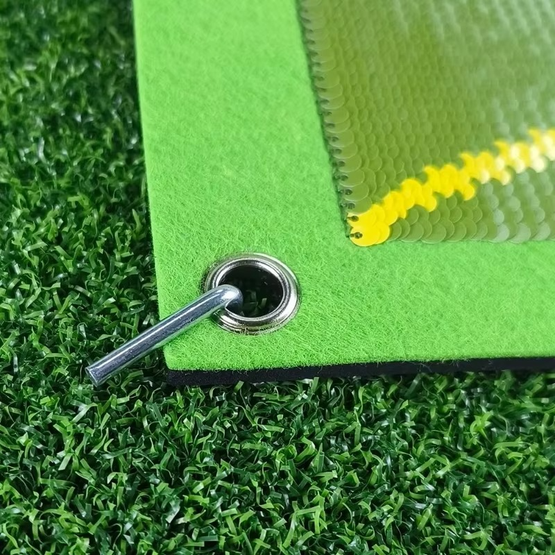 Premium Golf Swing Trainer Mat with Impact Tracker