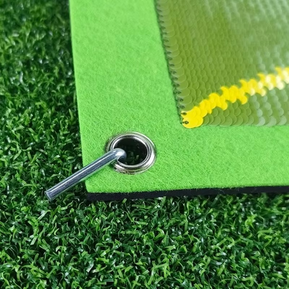 Premium Golf Swing Trainer Mat with Impact Tracker