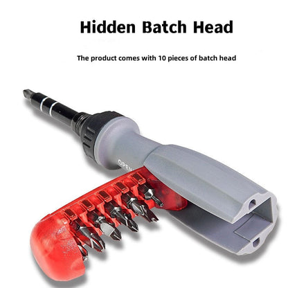 Compact Multi-Angle Ratchet Screwdriver Tool Set