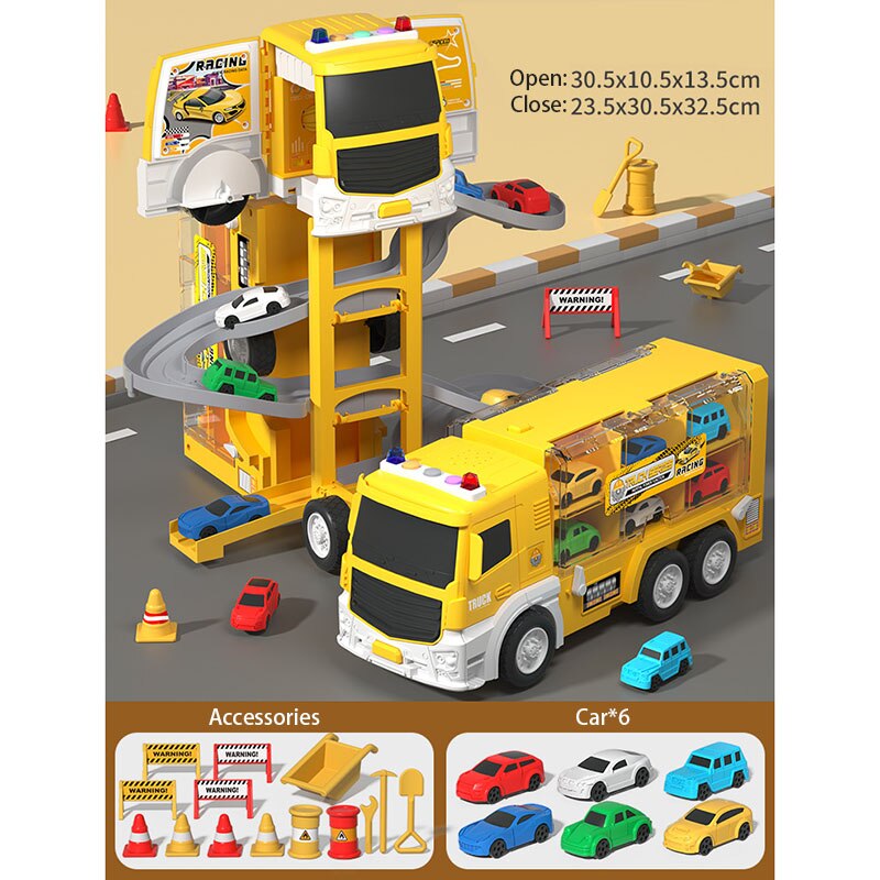 Cool Transforming Car Toy Truck Set