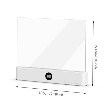 Compact LED Reading Light Bookmark Clip