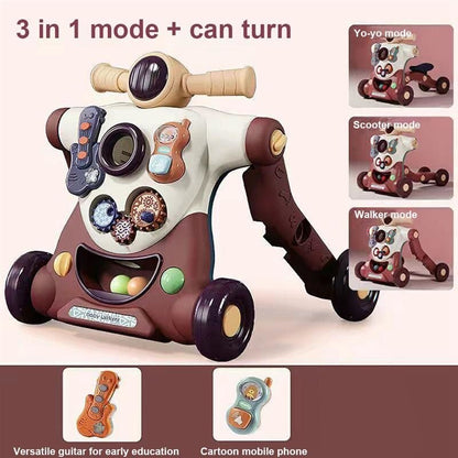 Safe 3-in-1 Baby Push Walker Cart - Befez