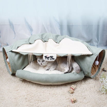 Cozy Pet Foldable Play Tunnel House - Befez