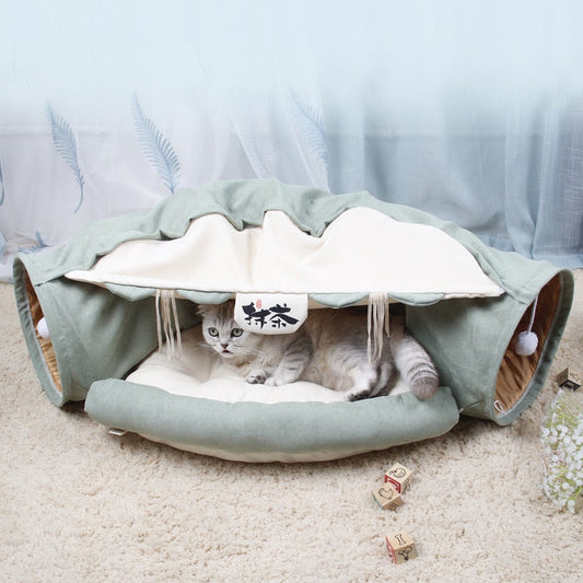 Cozy Pet Foldable Play Tunnel House - Befez