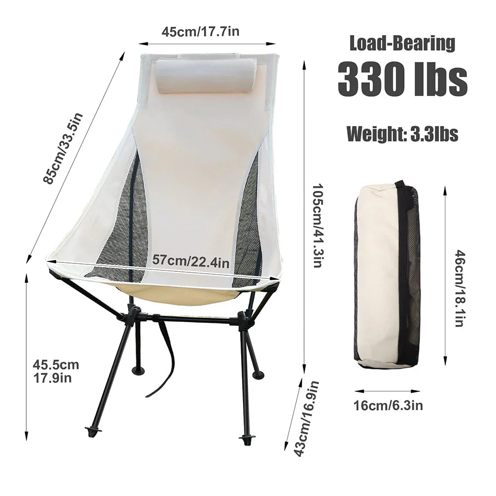 Portable Lightweight Folding Outdoor Chair