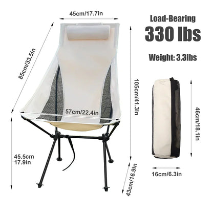 Portable Outdoor Folding Chair Camping Seat