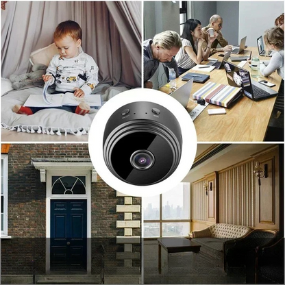 Compact Wireless Home Security Camera System