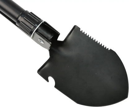 Portable 4-in-1 Stainless Steel Camping Shovel