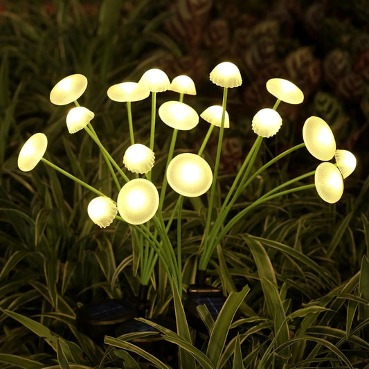Colorful Solar Powered Garden Lamp 6 LED Lights - Befez