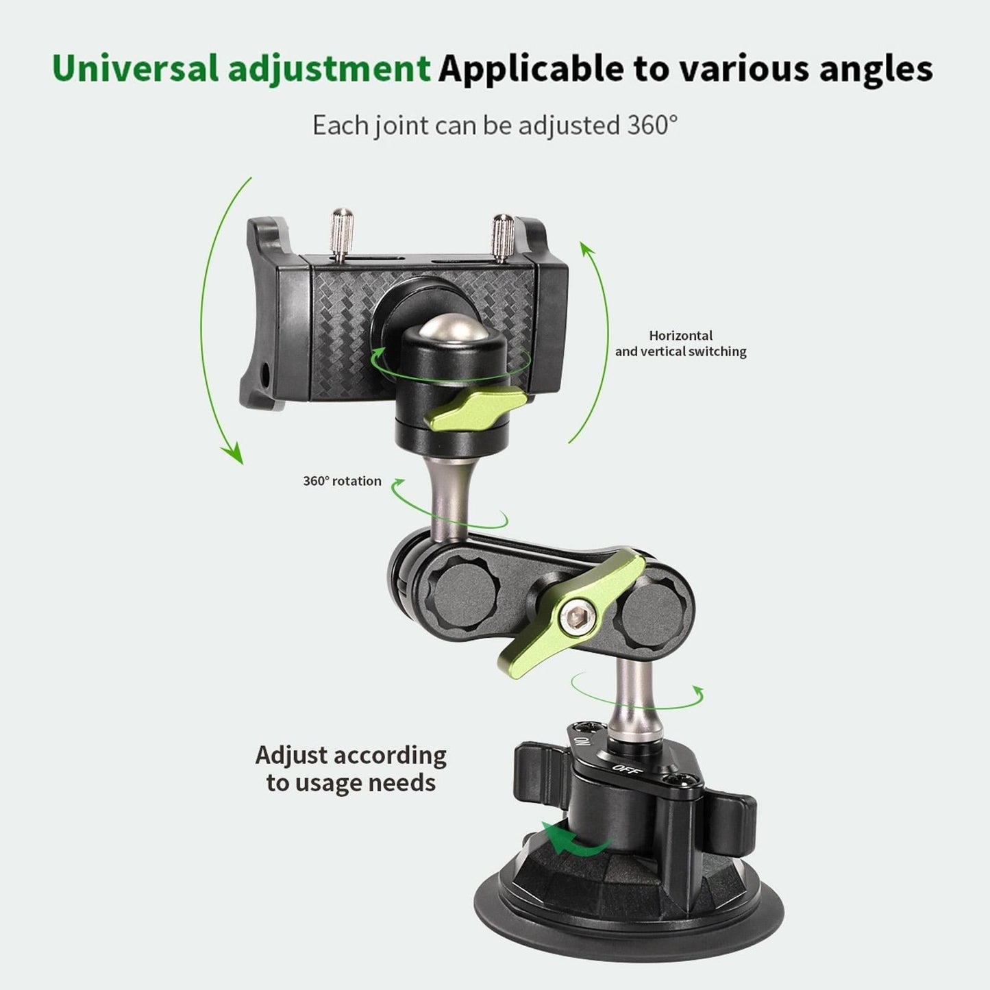 Befez | Heavy Duty Car Phone Mount with Strong Grip
