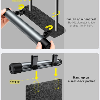 Compact Car Backseat Trash Can Holder