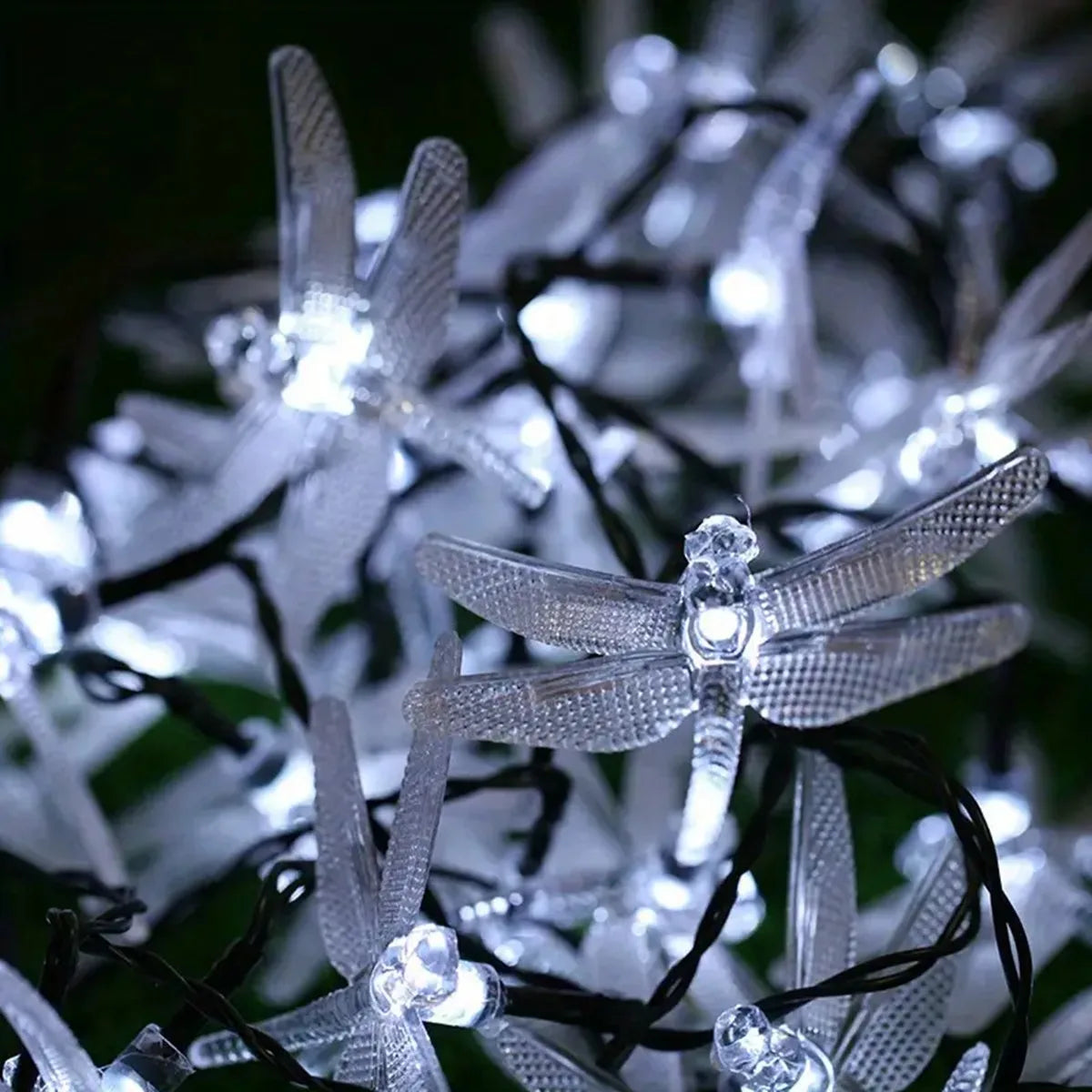 Colorful Outdoor Solar Fairy Lights 20 LEDs Waterproof