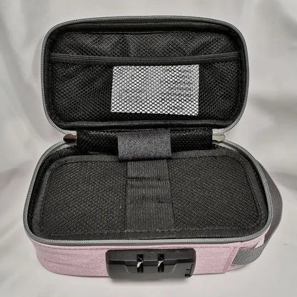 Secure Travel Makeup Bag with Combination Lock