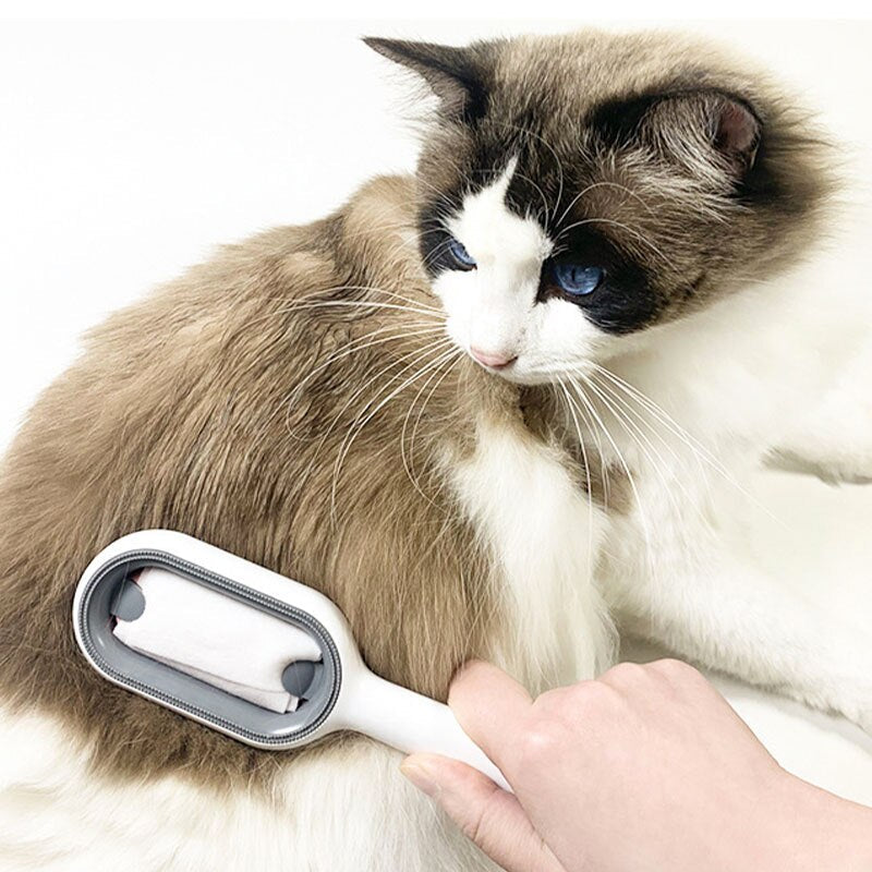 Easy Pet Detangling Gravity Brush
