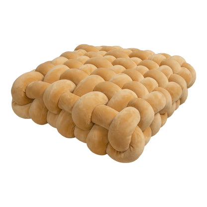 Plush Textured Knot Pillow
