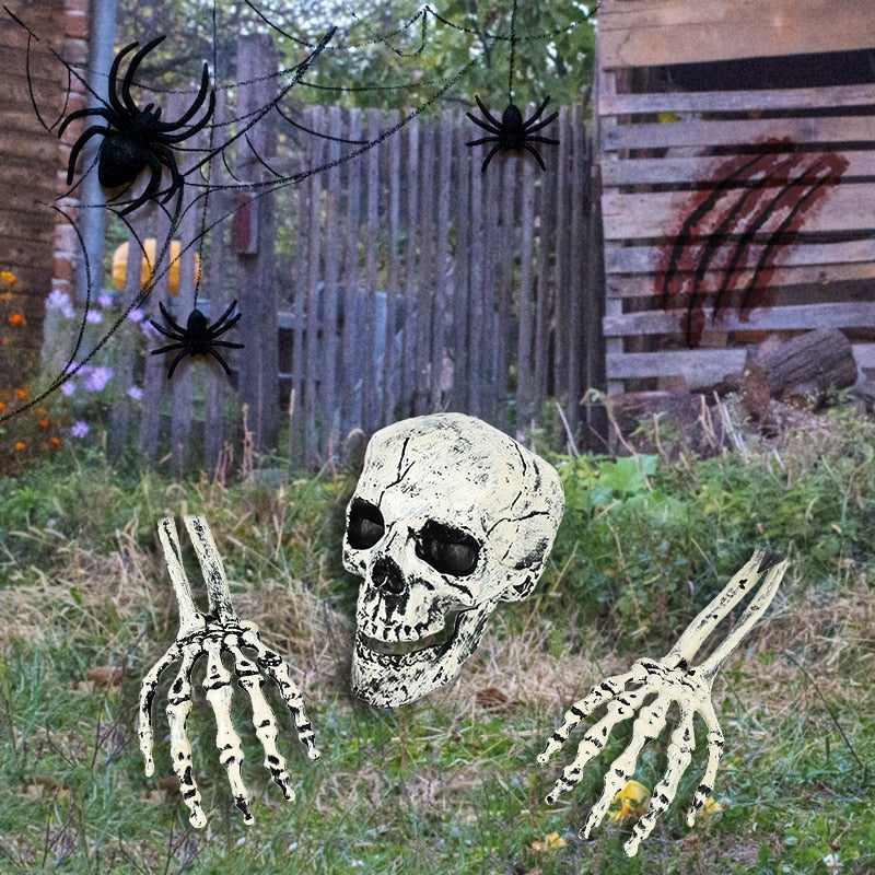 Spooky Zombie Skeleton Outdoor Halloween Decoration