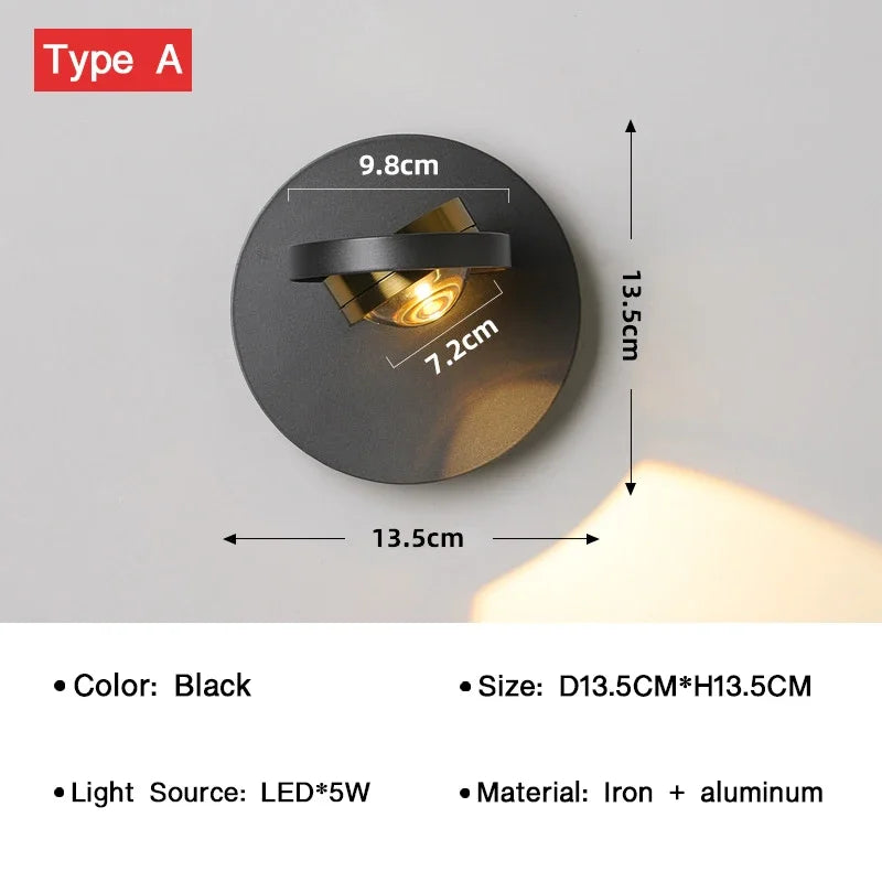 Flexible LED Wall Light for Home and Office Use