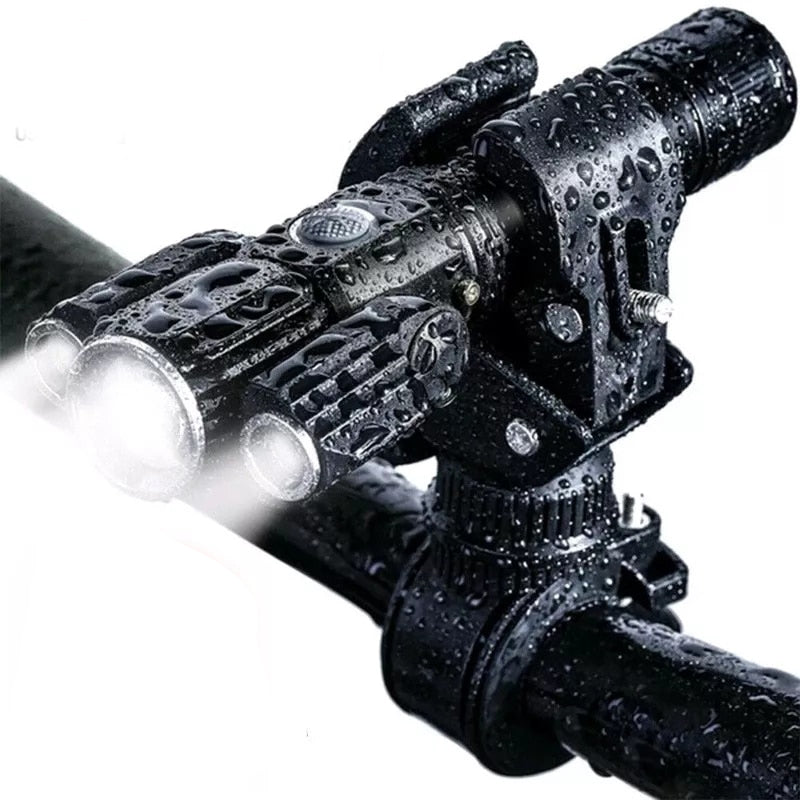 Bright 3 LED Rechargeable Flashlight - Befez