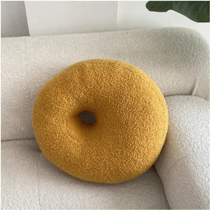 Soft Abstract Throw Pillow