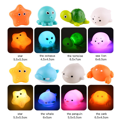 Befez Glow-in-Dark Rubber Duck Bath Toy