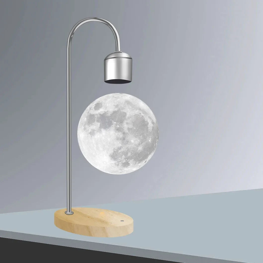 Floating LED Night Lamp with Wireless Charger