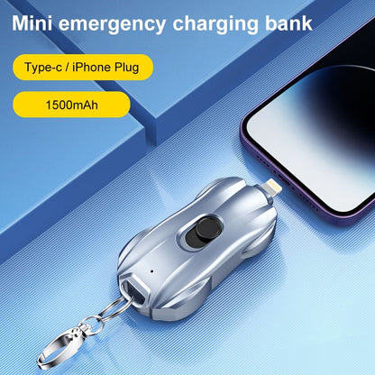 Compact Car Shaped Portable Power Bank Charger