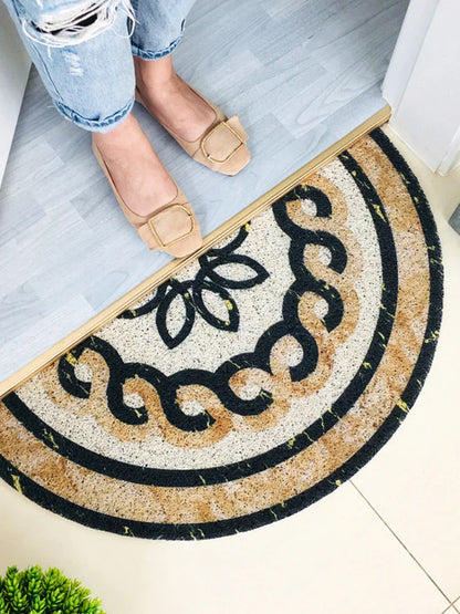 Stylish Half Circle Welcome Mat